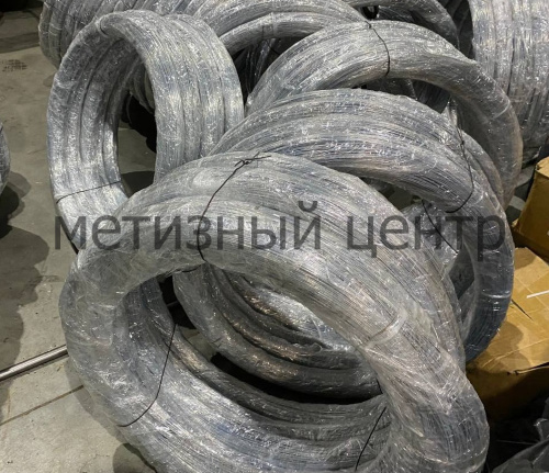 Проволока термообработанная оцинкованная ГОСТ 3282-74 О-1Ц (мягкая)